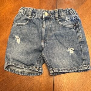 Zara Kids Blue Denim Shorts